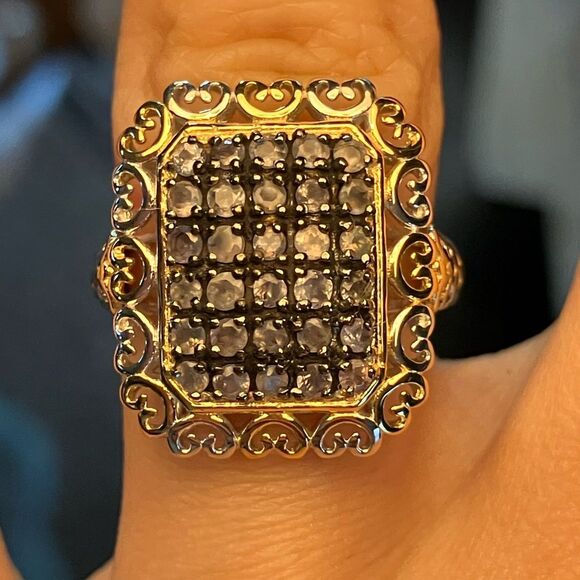 Natural Alexandrite Sterling Silver Ring Size 6 - Picture 2 of 11